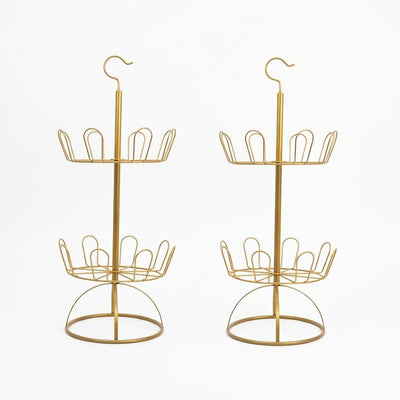 Vertical Shoe Rack – Multi-Tier Metal Shoe Stand with Hook