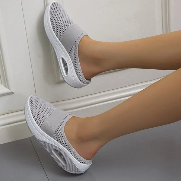 Orthopaedic Wedge Sandals for Women, Arch Support Wedge Heels with Cushioned Sole