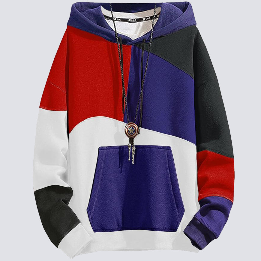Men's pullover hoodie colour option