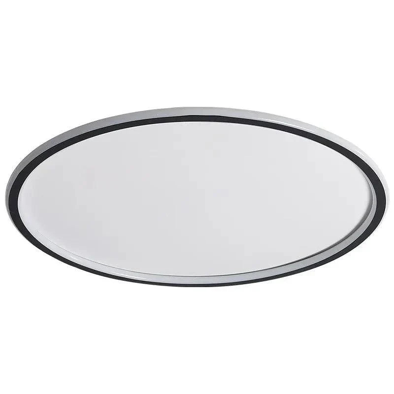 Slim LED Ceiling Light – Low-Profile Black Frame Flush Mount