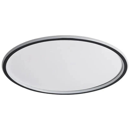 Slim LED Ceiling Light – Low-Profile Black Frame Flush Mount