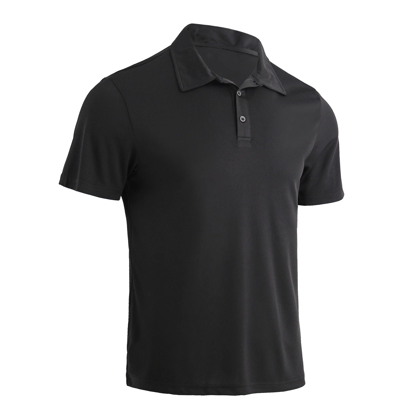 Men’s Polo Shirt Solid Color Quick Dry Breathable Lightweight