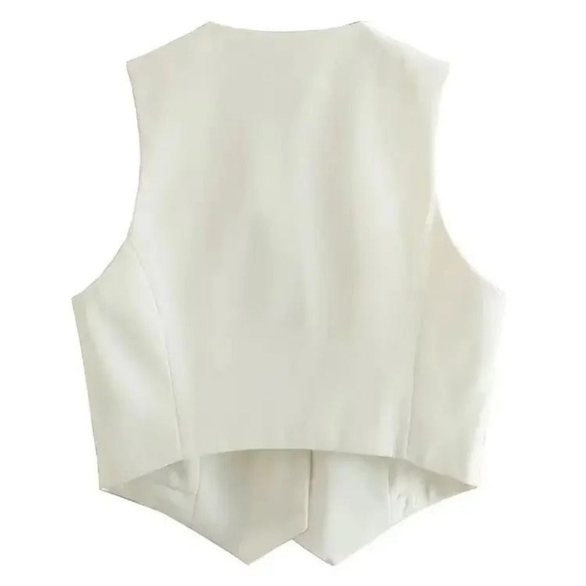 Women’s Waistcoat Vest V Neck Single Breasted Sleeveless
