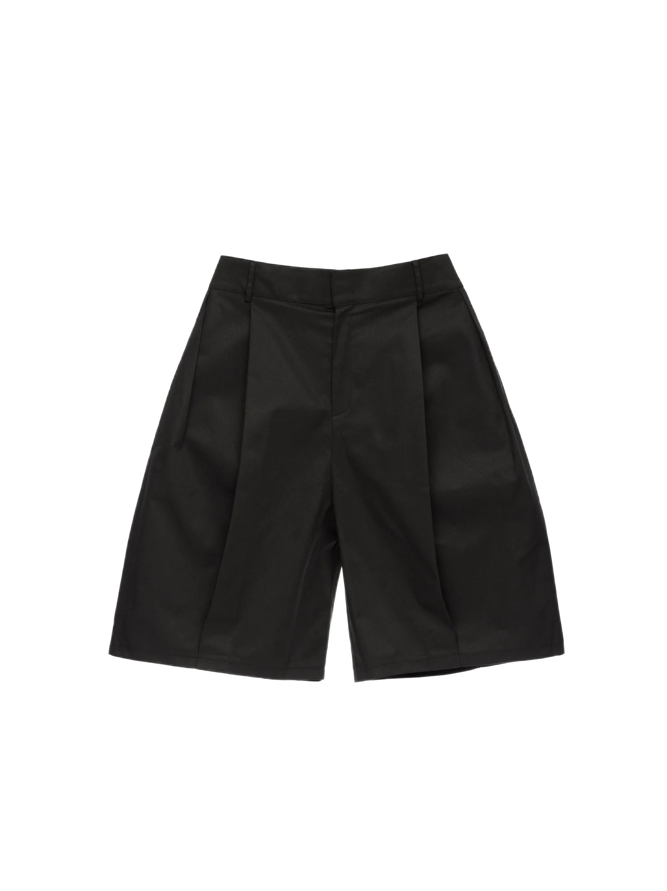 Wide Leg Shorts Elastic Waist Baggy Casual