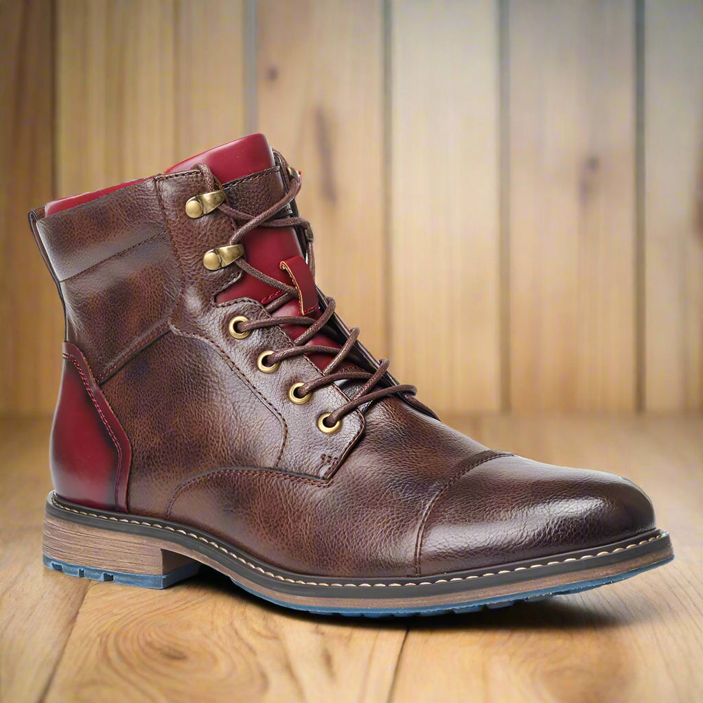Men's Ankle Boots – Casual Lace-Up Chukka Boots