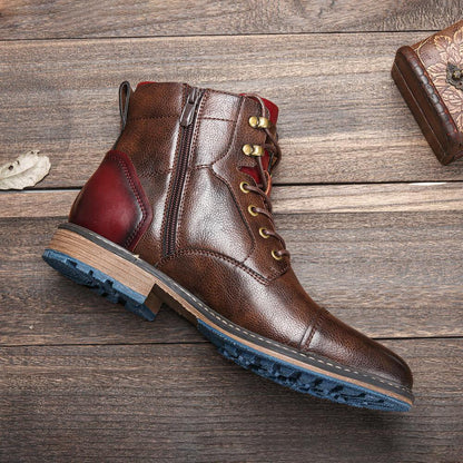 Men's Ankle Boots – Casual Lace-Up Chukka Boots