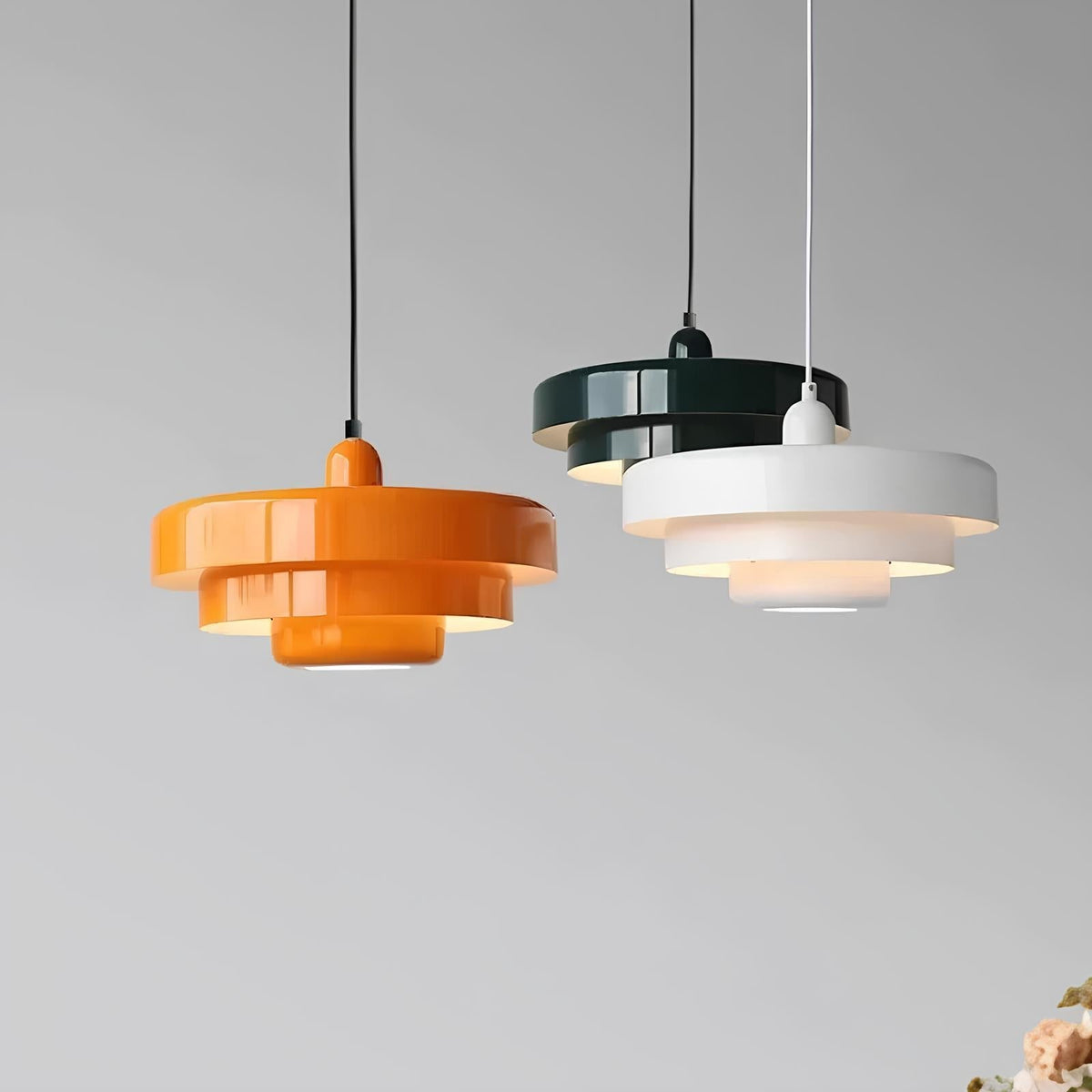Glass Pendant Lamp – Scandinavian Minimalist Ceiling Light