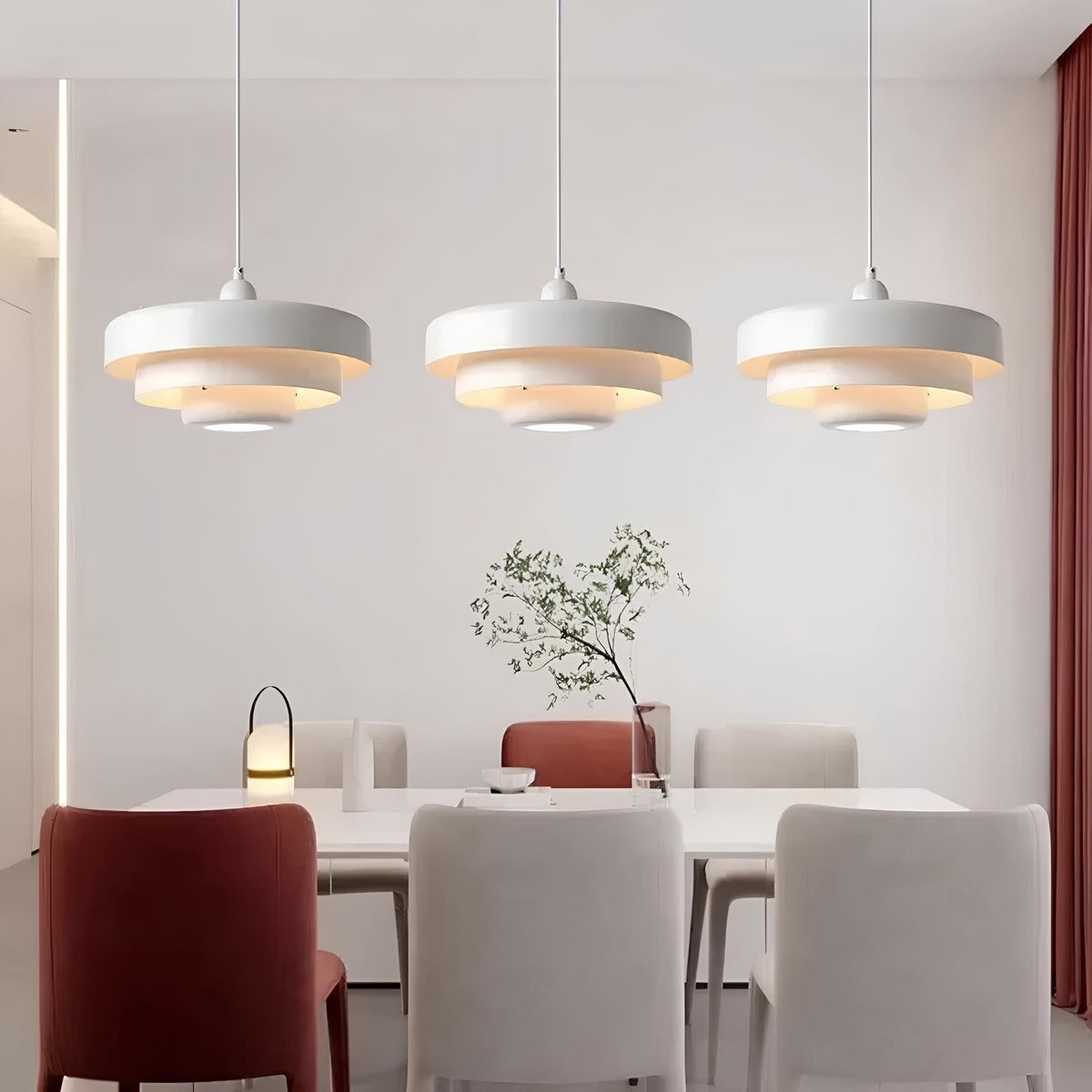 Glass Pendant Lamp – Scandinavian Minimalist Ceiling Light