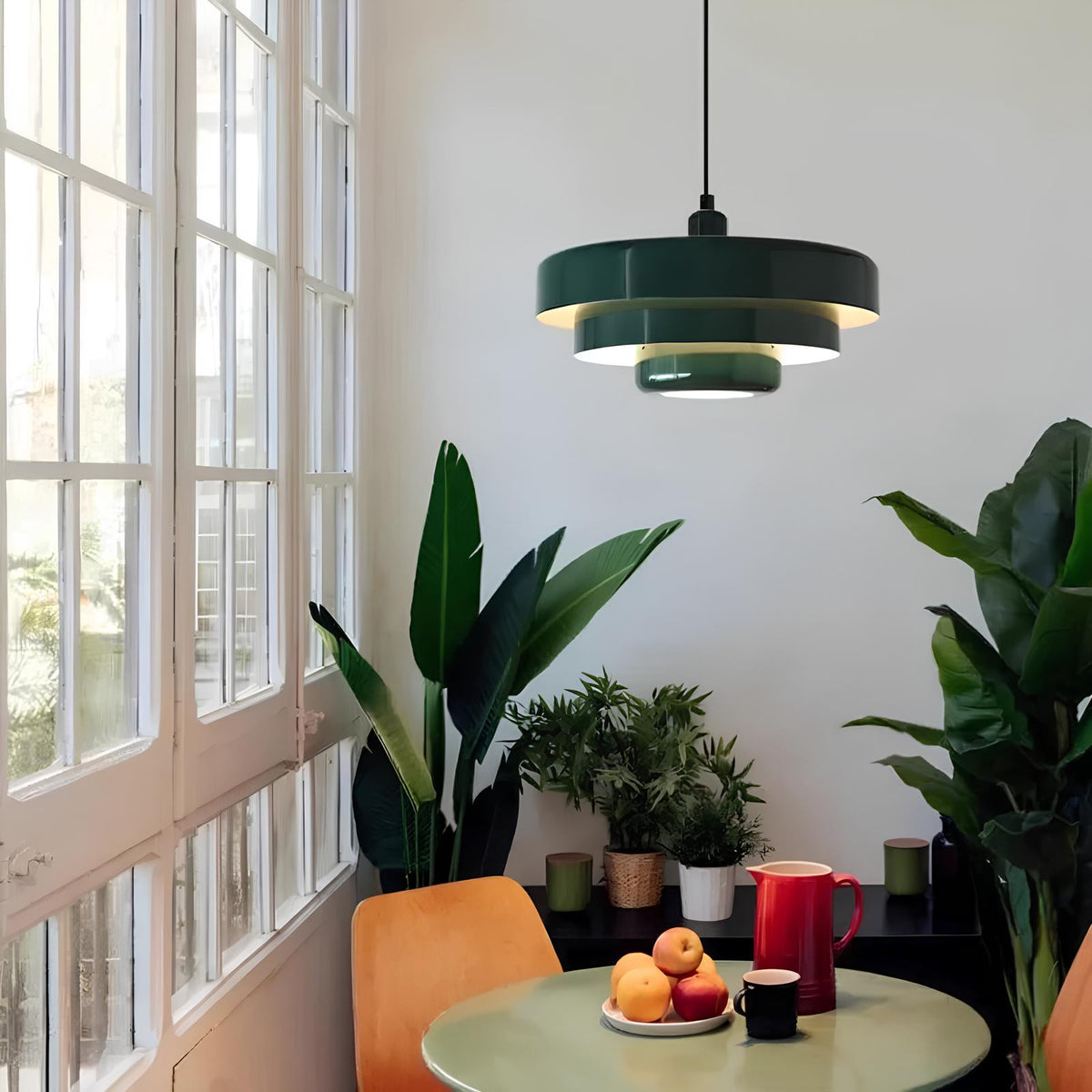 Glass Pendant Lamp – Scandinavian Minimalist Ceiling Light