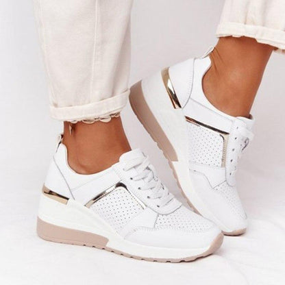 Women's cushioned trainers - detail