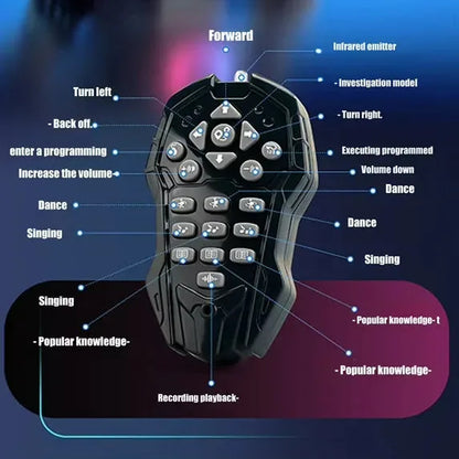 Interactive Humanoid Robot – Gesture & Remote Control Toy Robot