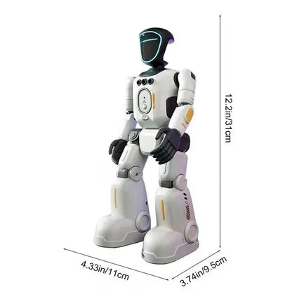 Interactive humanoid toy robot