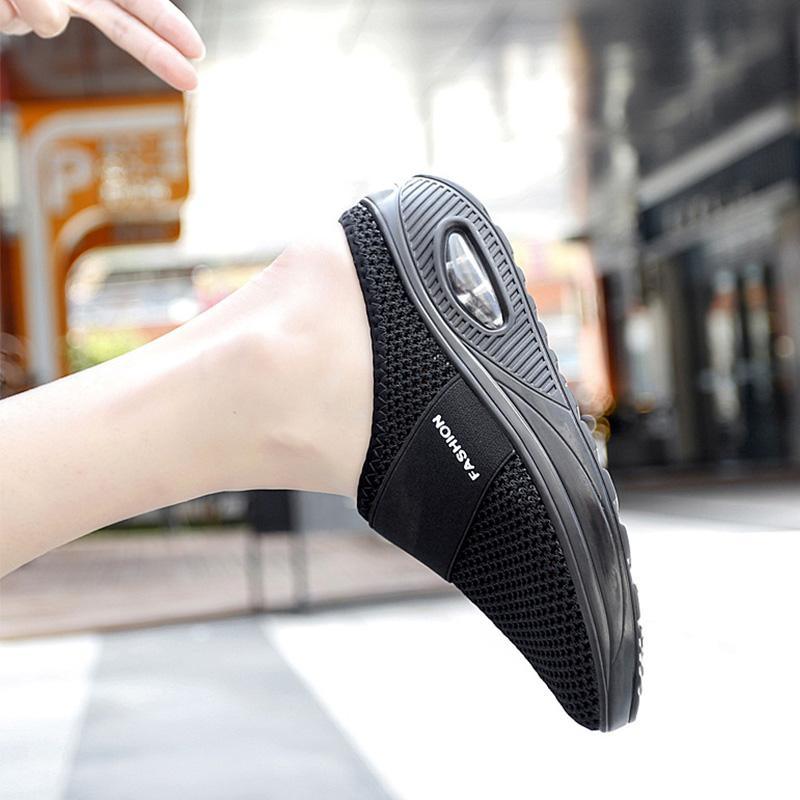 Orthopaedic Slip-On Trainers for Women – Air Cushioned Comfort Sneakers with Arch Support