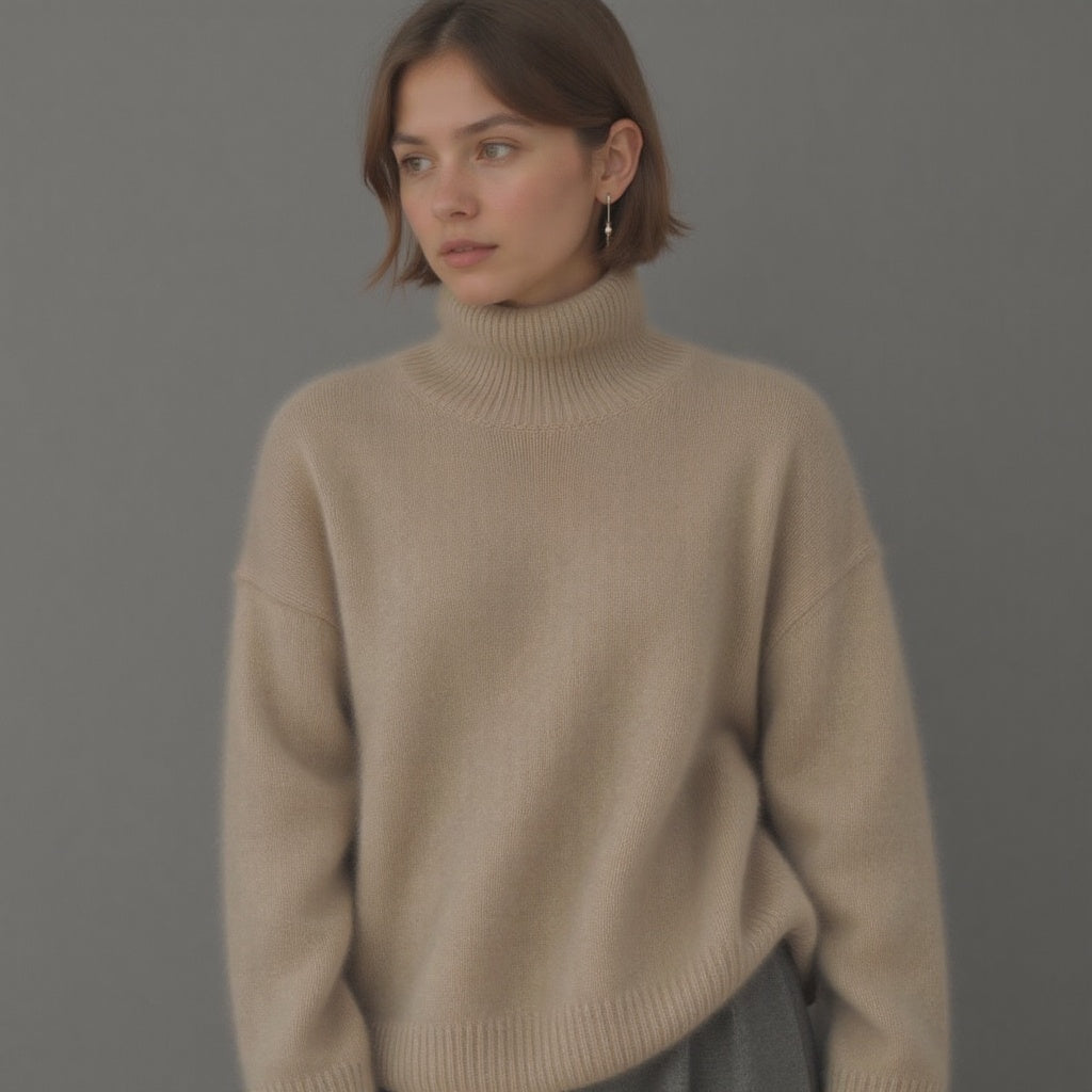 Women's cosy cashmere jumper colour option