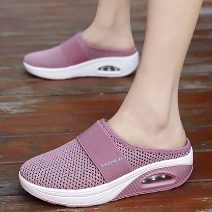 Orthopaedic Wedge Sandals for Women, Arch Support Wedge Heels with Cushioned Sole