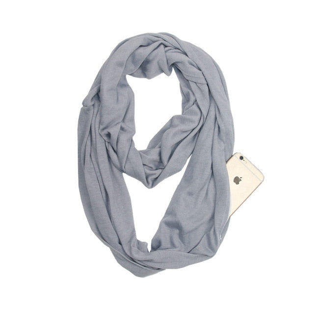 Viscose infinity scarf