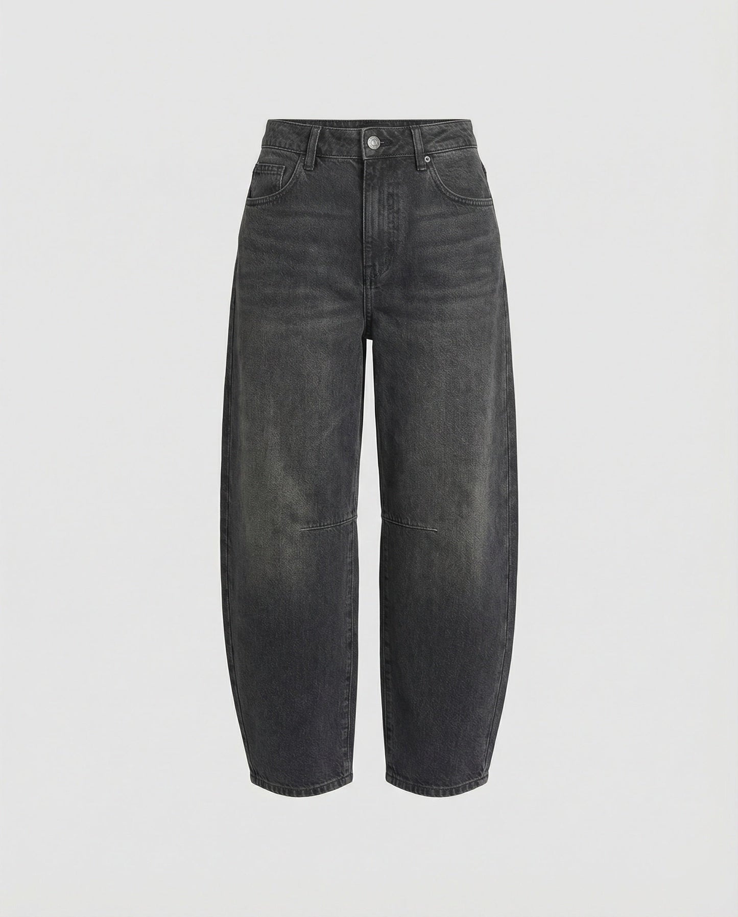 Women's tapered barrel jeans