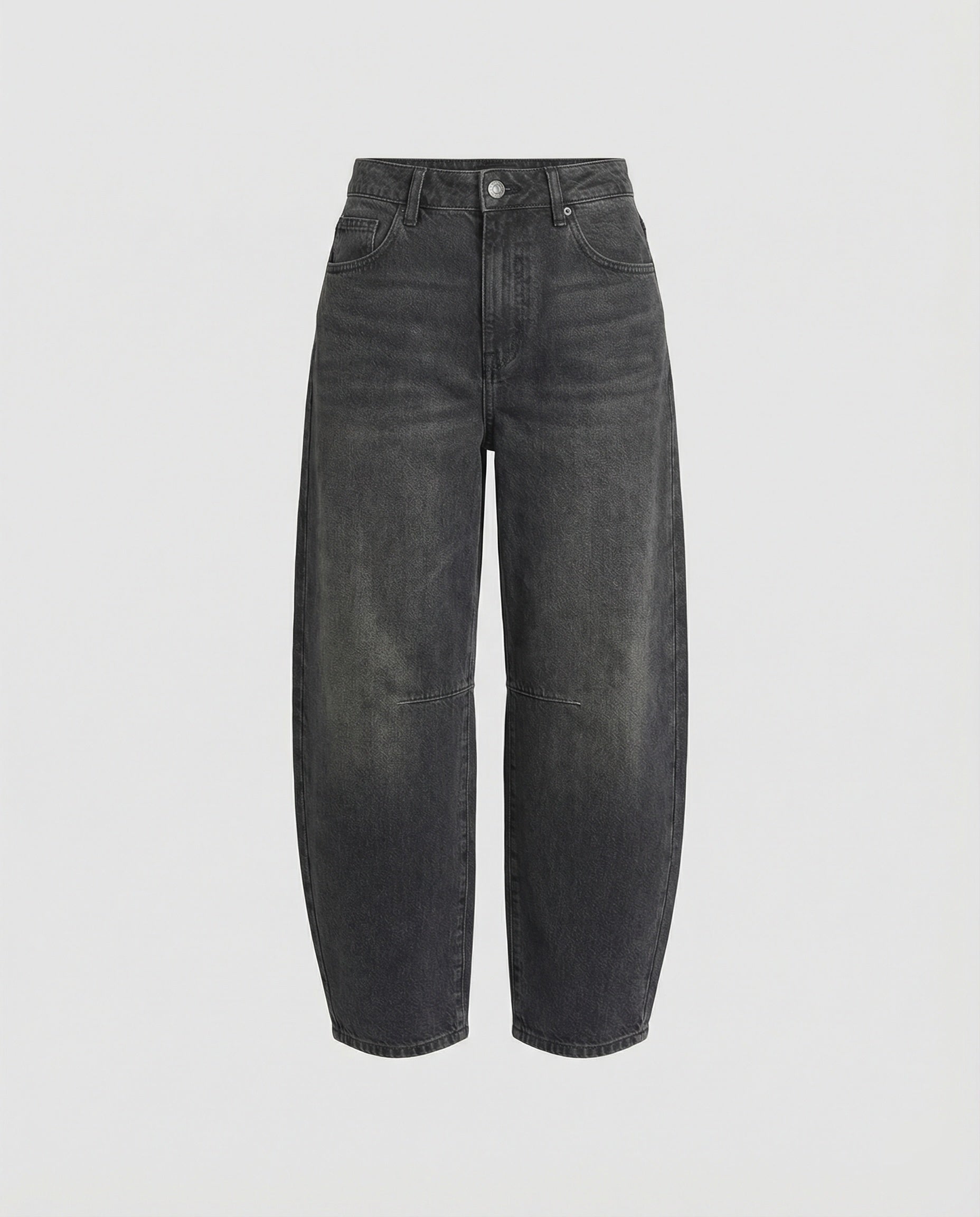Women's tapered barrel jeans