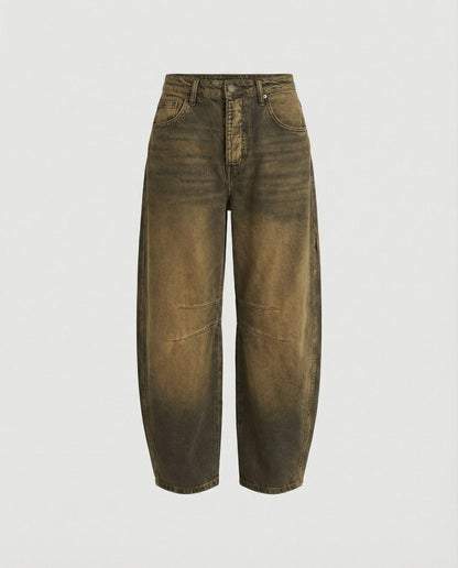 Women's mid-rise denim jeans