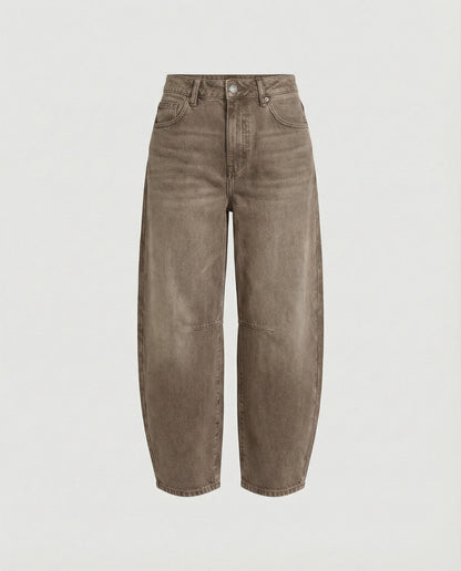 Women's barrel jeans - detail