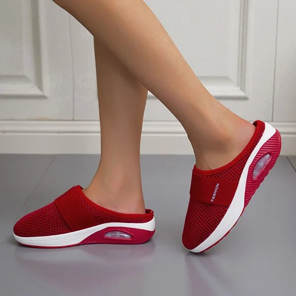 Orthopaedic Wedge Sandals for Women – Arch Support Wedge Heels with Cushioned Sole