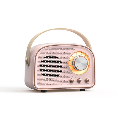 Vintage Bluetooth Speaker with FM Radio