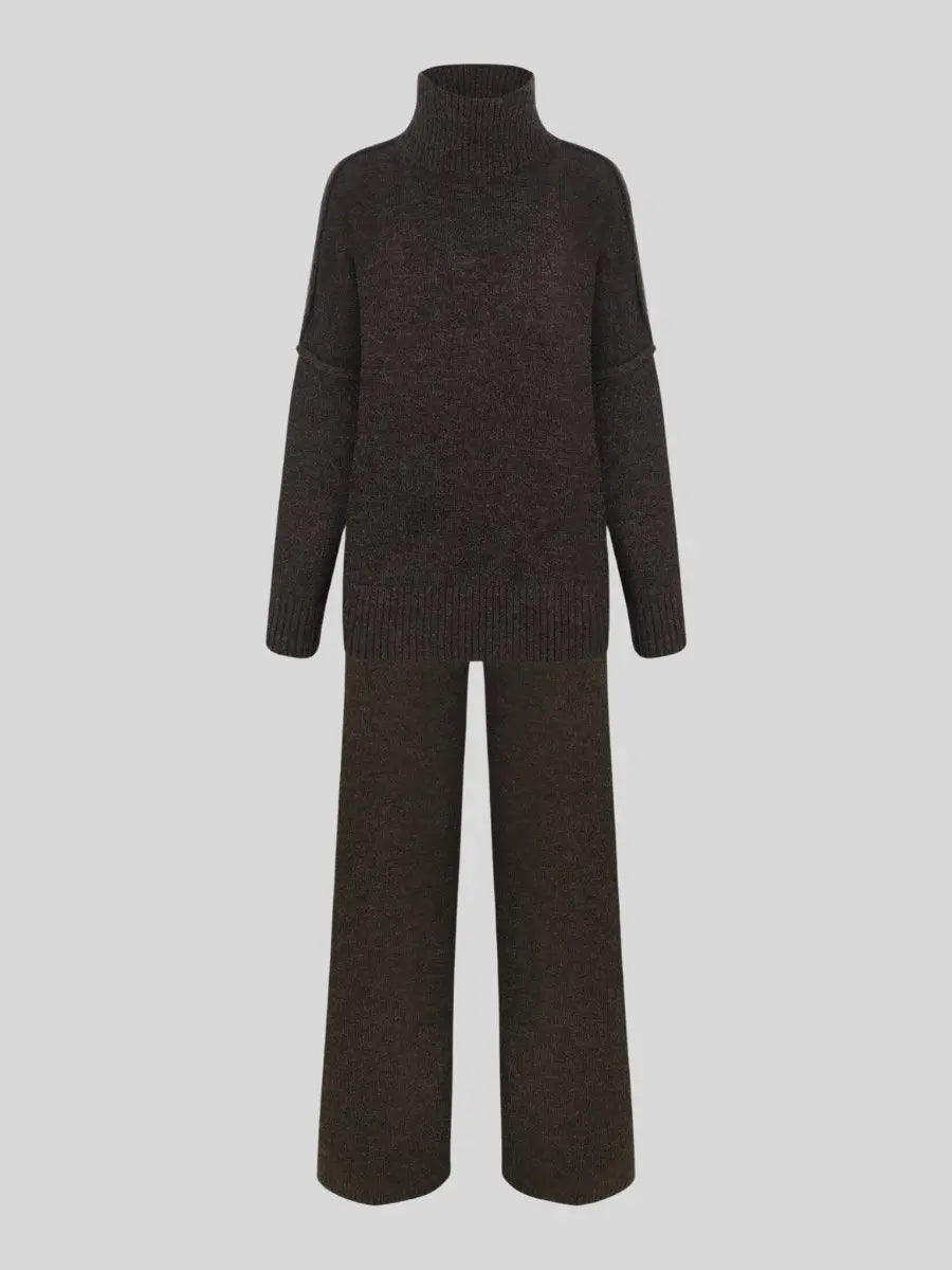 Women's casual knit set