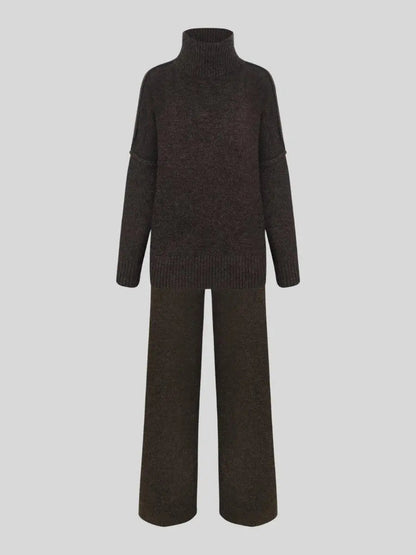 Women's casual knit set