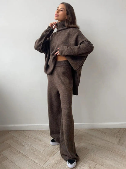 Women's knitted co-ord set - detail