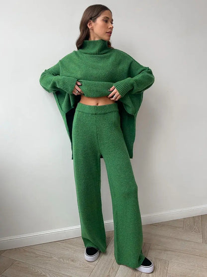Women's two-piece knit set