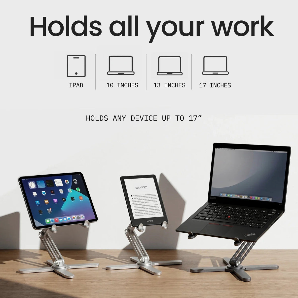 Laptop Stand – Adjustable Foldable Tablet Riser