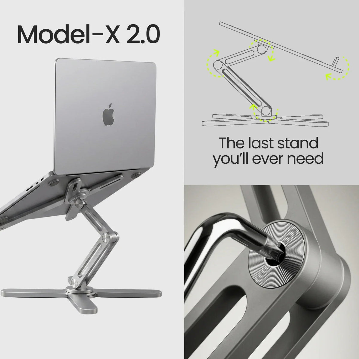 Laptop Stand – Adjustable Foldable Tablet Riser
