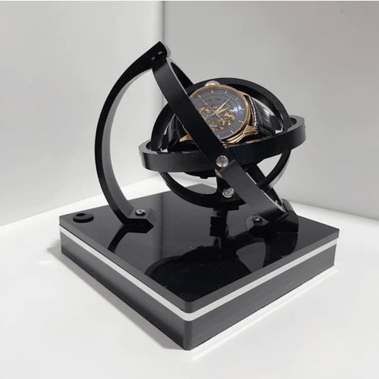 Silent automatic watch winder box
