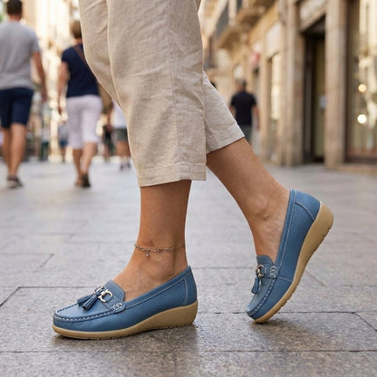 Women's Orthopaedic Shoes – Cushioned Comfort Loafers with Arch Support