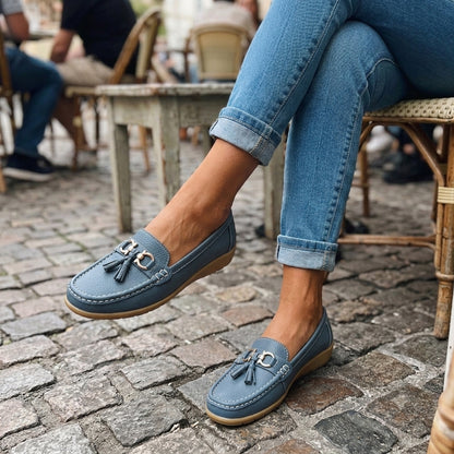 Women's Orthopaedic Shoes – Cushioned Comfort Loafers with Arch Support