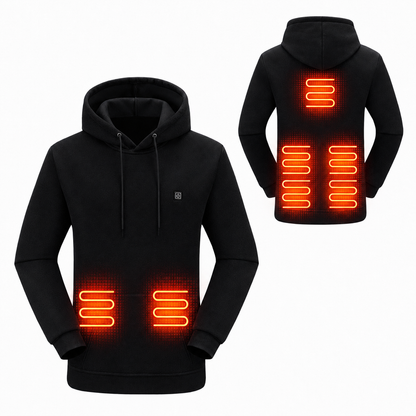 Women's Heated Hoodie – Hooded Jacket with 7 Heat Zones