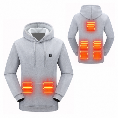 Women's Heated Hoodie – Hooded Jacket with 7 Heat Zones